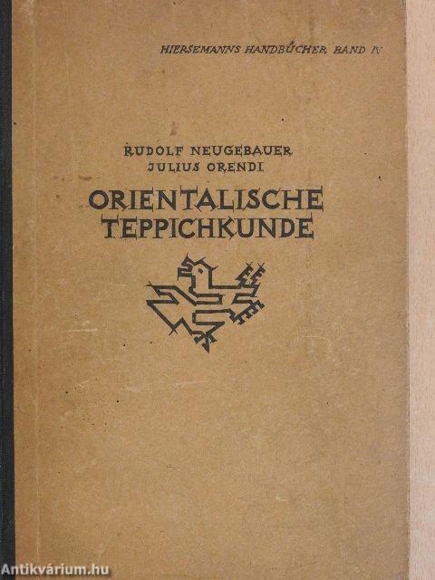 Handbuch der orientalischen Teppichkunde