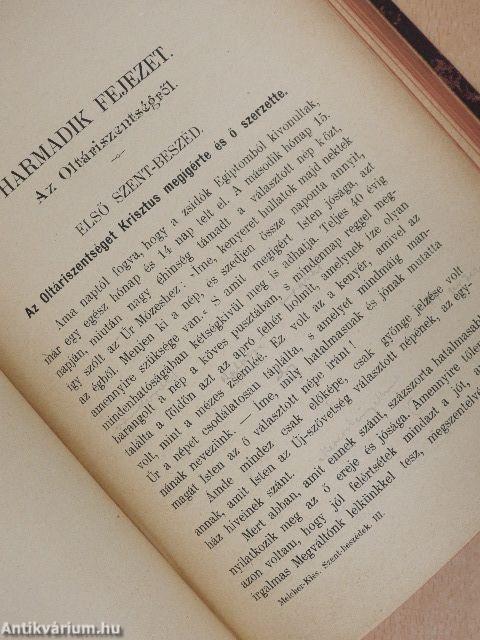 Hitelemző beszédek III.