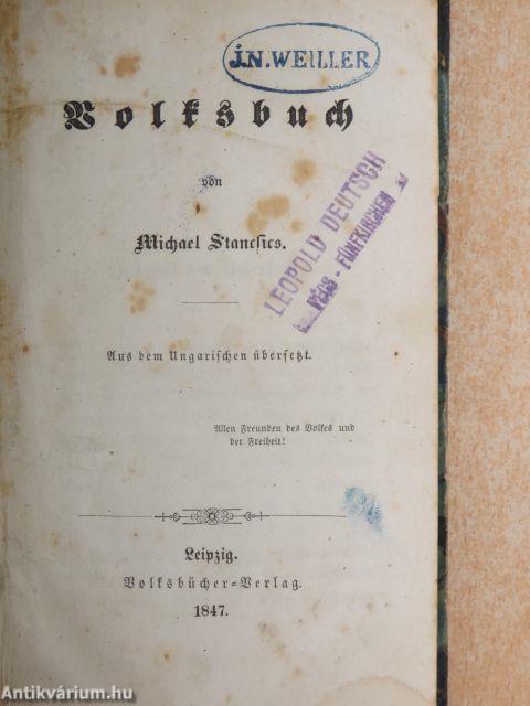 Volksbuch (gótbetűs)