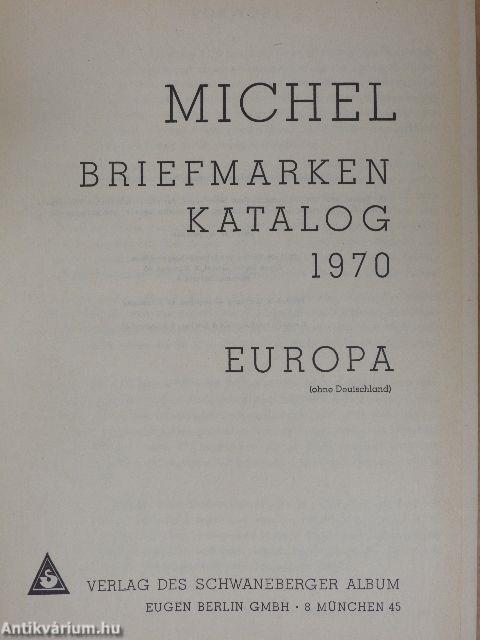 Michel Briefmarken Katalog - Europa 1970