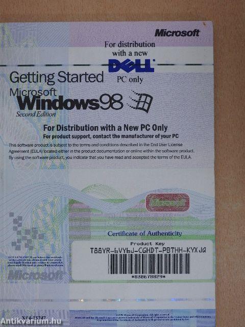 Getting Started Microsoft Windows 98