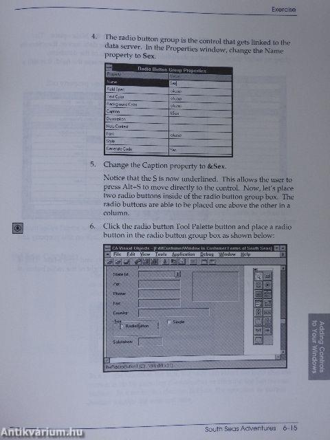 CA-Visual Objects For Microsoft Windows - South Seas Adventures: An Exploration of CA-Visual Objects