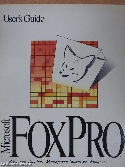Microsoft FoxPro - User's Guide