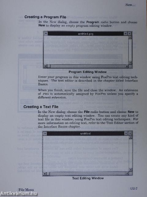 Microsoft FoxPro - User's Guide