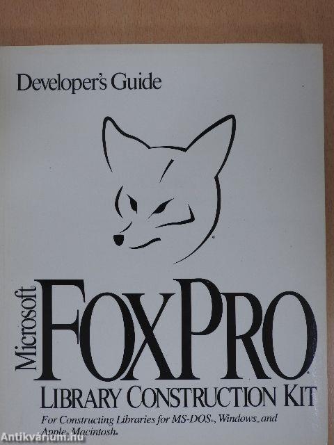 Microsoft FoxPro - Developer's Guide