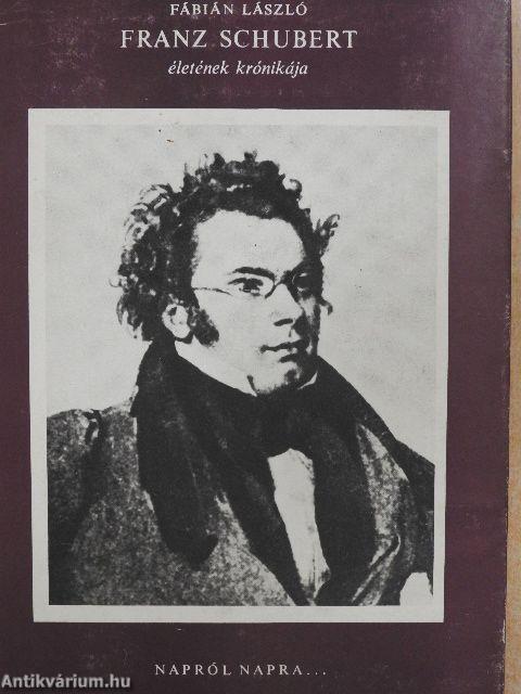 Franz Schubert életének krónikája