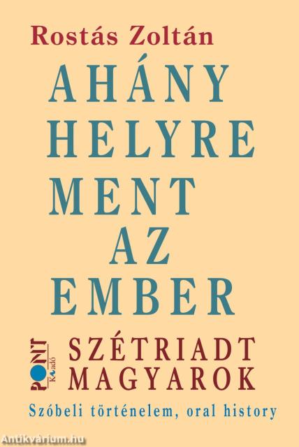 Ahány helyre ment az ember. (Szétriadt magyarok)