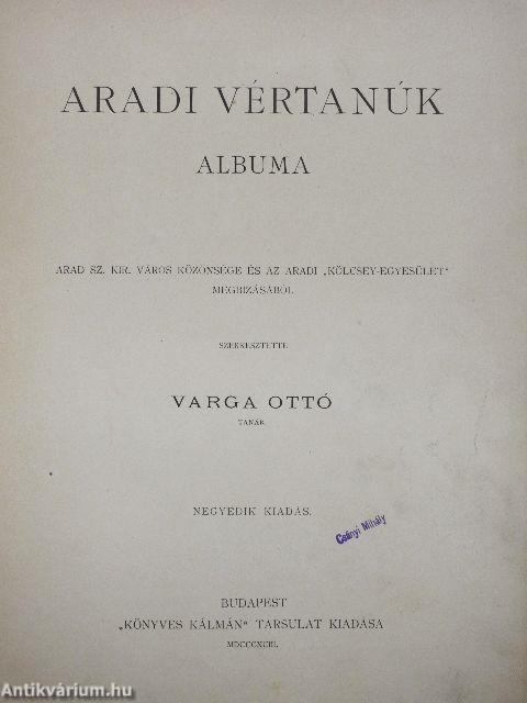 Aradi vértanúk albuma