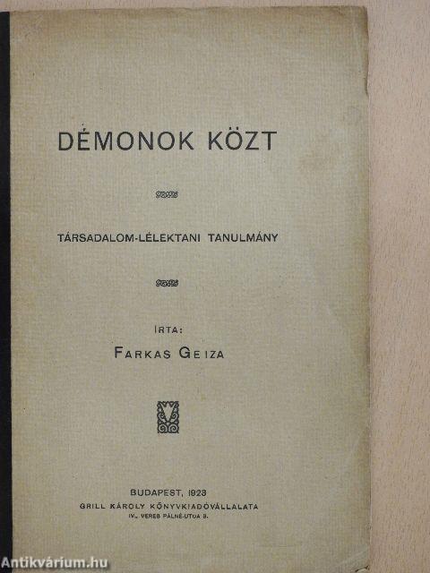 Démonok közt