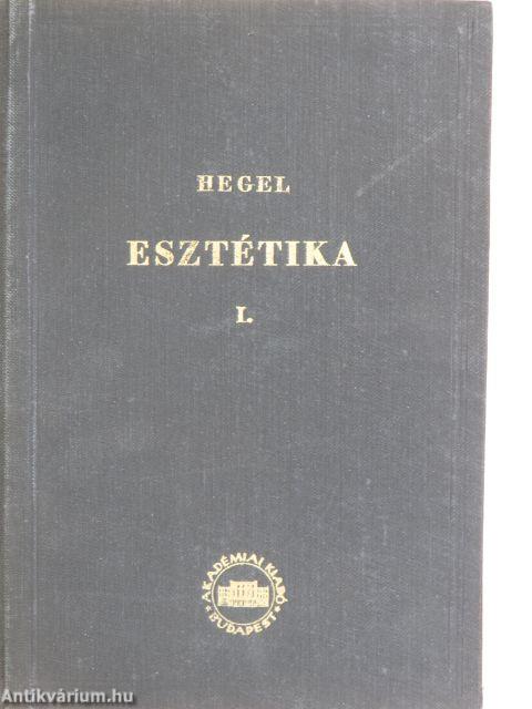 Esztétikai előadások I-III.