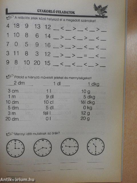 Gyakorol6ó feladatok matematikából 1.