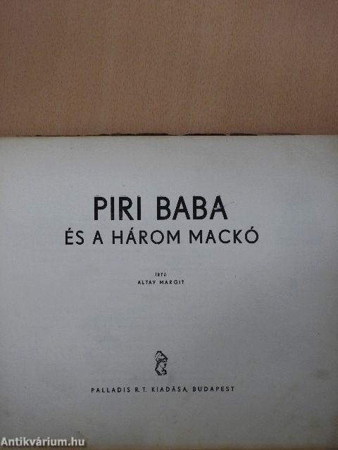 Piri baba és a három mackó