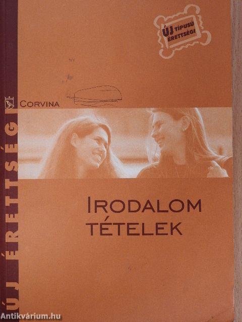 Irodalom tételek