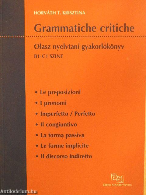 Grammatiche critiche