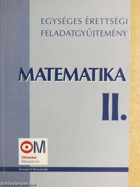 Matematika II.