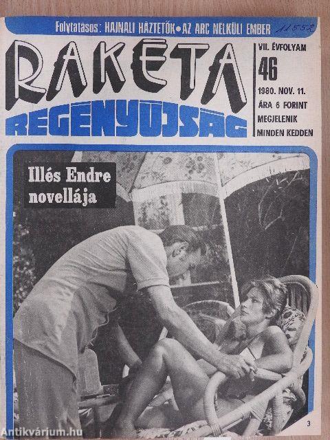 Rakéta Regényújság 1980-1981. (vegyes számok) (20 db)