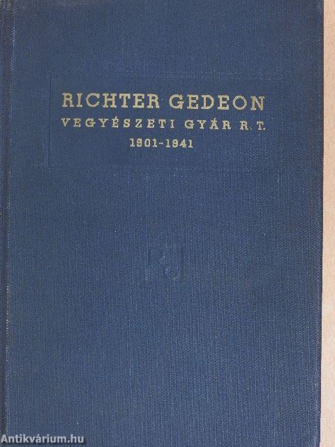 Richter Gedeon Vegyészeti Gyár R. T.