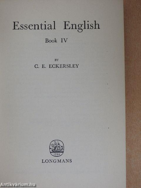 Essential English for Foreign Students Book 4.