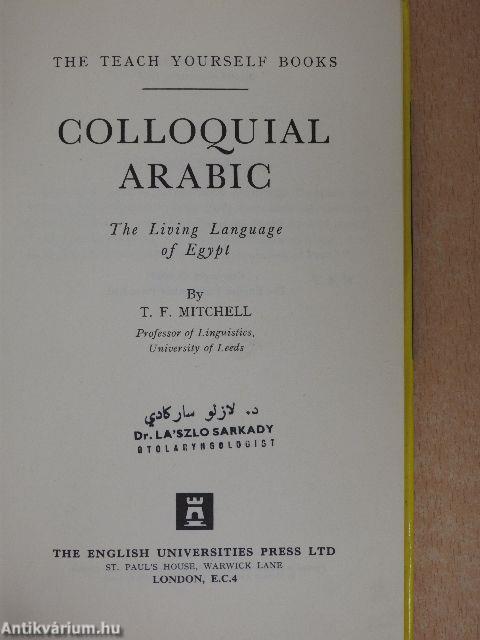 Colloquial Arabic