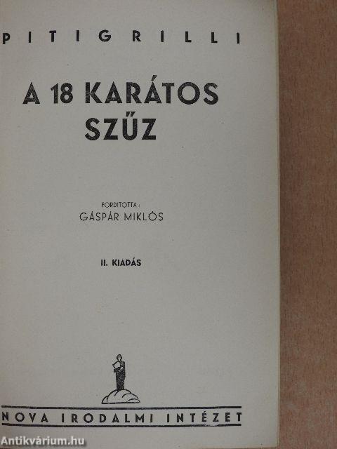 A 18 karátos szűz