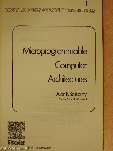 Microprogrammable Computer Architectures