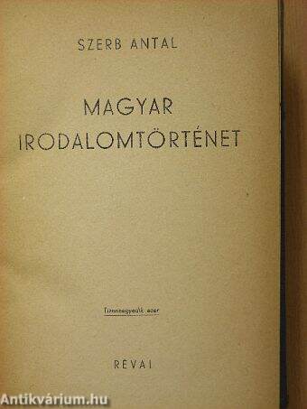 Magyar irodalomtörténet