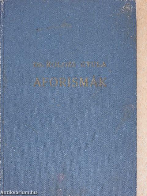 Aforismák