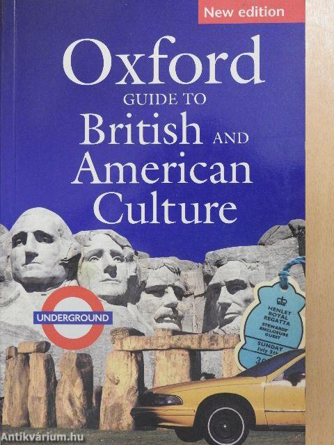 Oxford Guide to British and American Culture