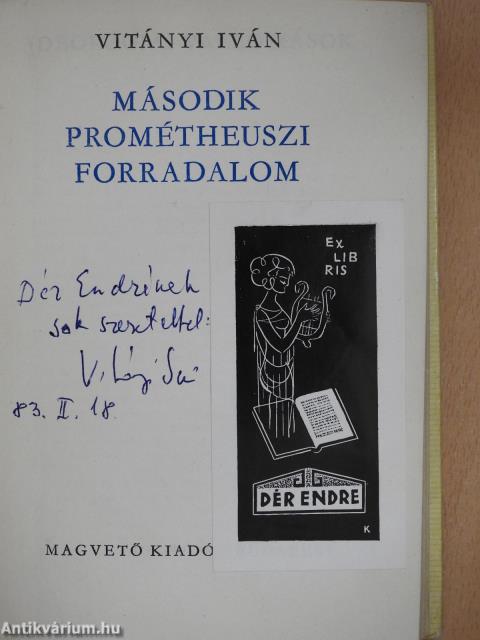 Második prométheuszi forradalom (dedikált példány)