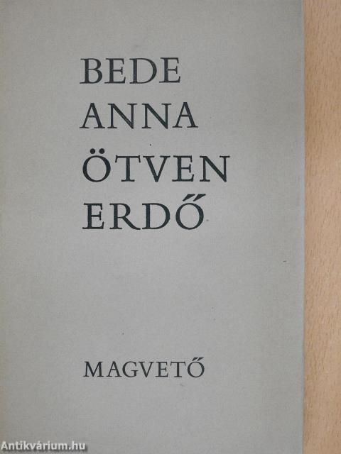 Ötven erdő (dedikált példány)