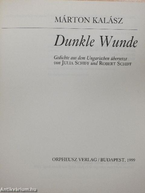 Dunkle Wunde