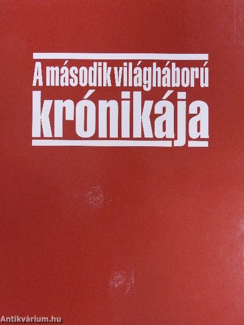 A második világháború krónikája (rossz állapotú)