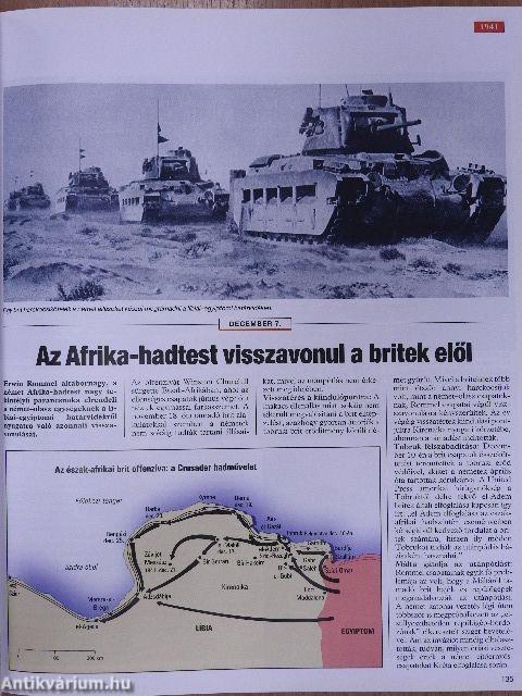 A második világháború krónikája (rossz állapotú)