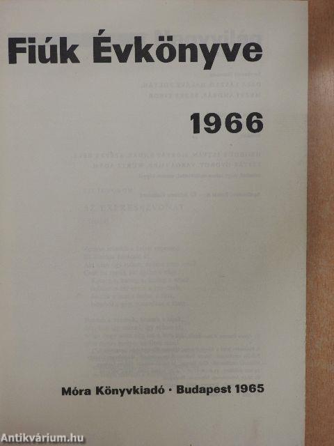 Fiúk Évkönyve 1966