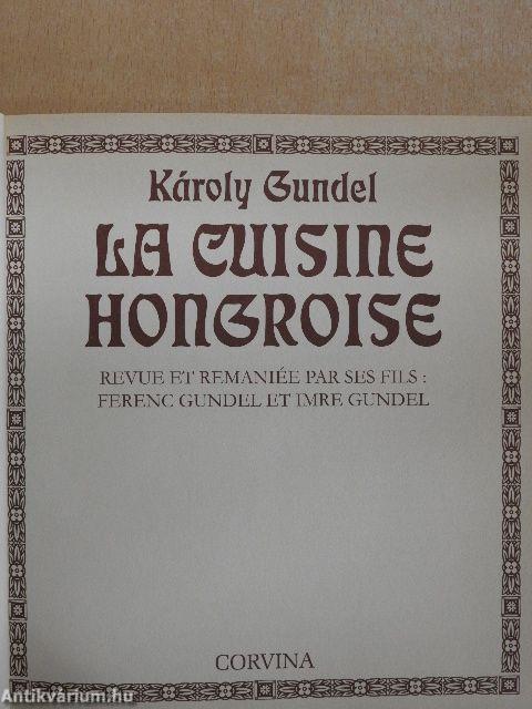 La cuisine hongroise