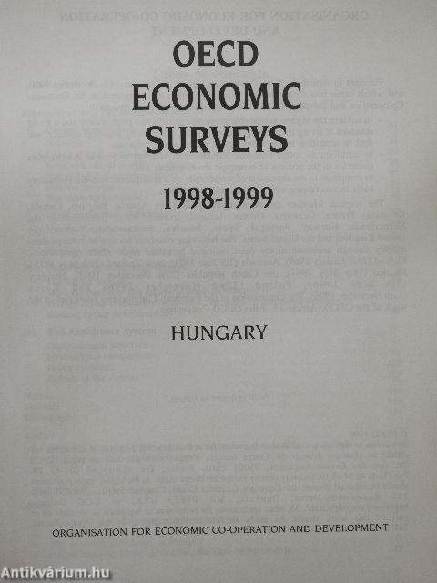 OECD Economic Surveys 1999.