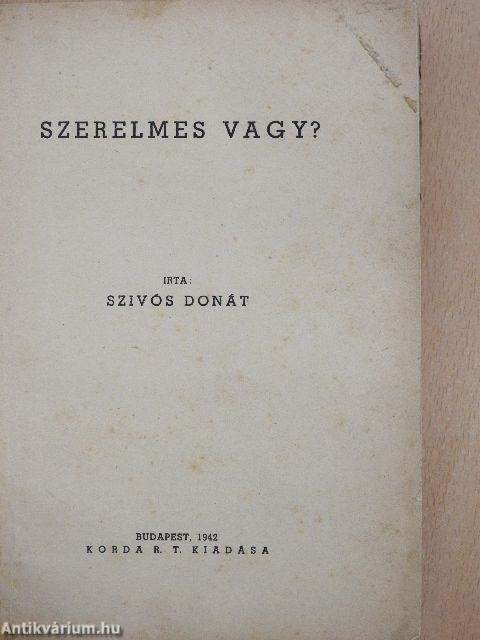 Szerelmes vagy?