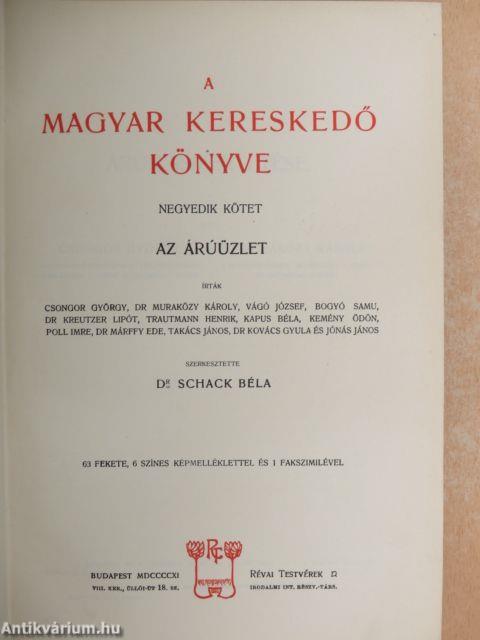 A magyar kereskedő könyve IV.