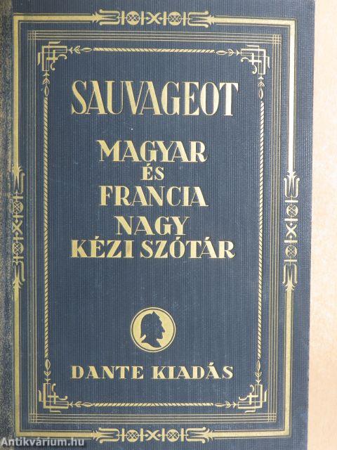 Francia-magyar és magyar-francia nagy kéziszótár II.