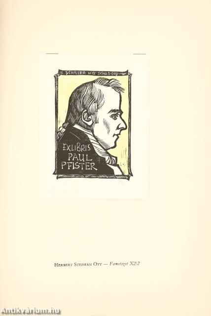 Az exlibris művészei II.