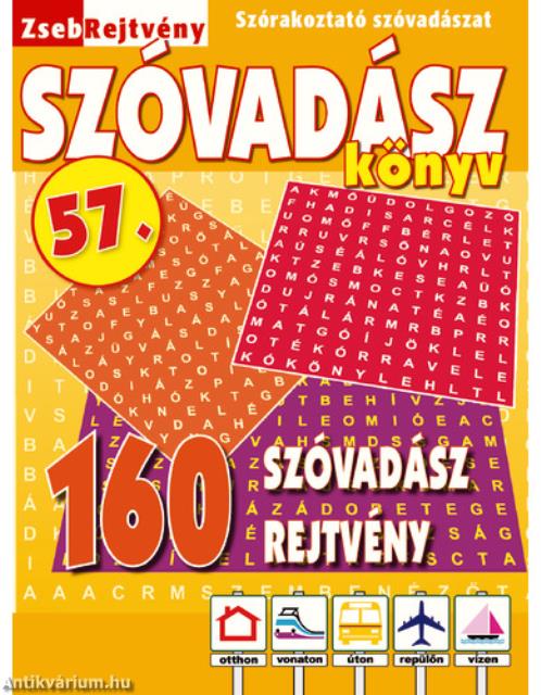 ZsebRejtvény SZÓVADÁSZ Könyv 57