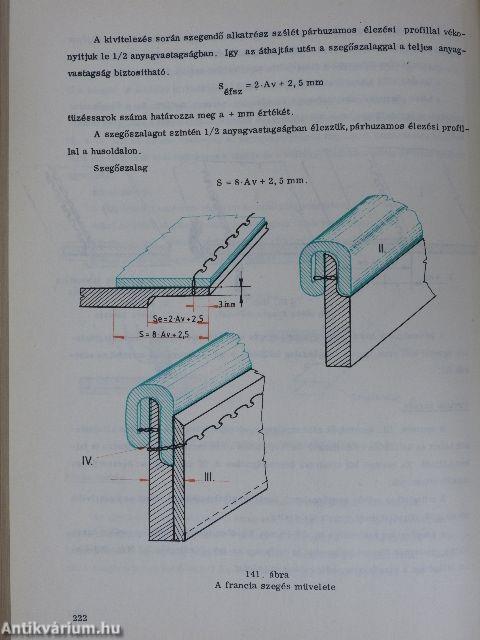 Cipőfelsőrész-készítő technológia I.