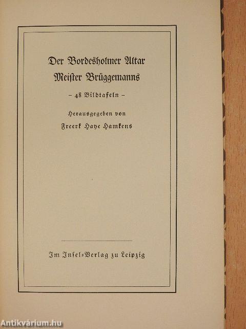 Der Bordesholmer Altar Meister Brüggemanns (Gótbetűs)