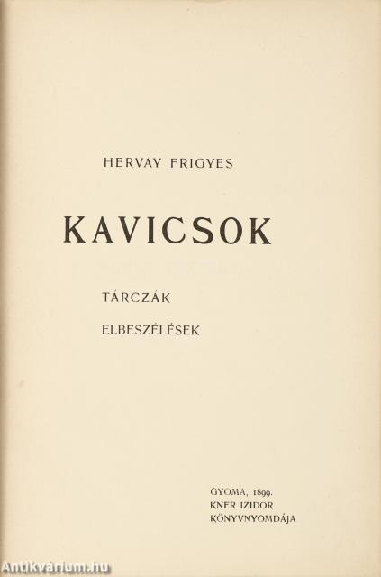 Kavicsok