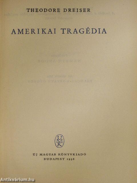 Amerikai tragédia