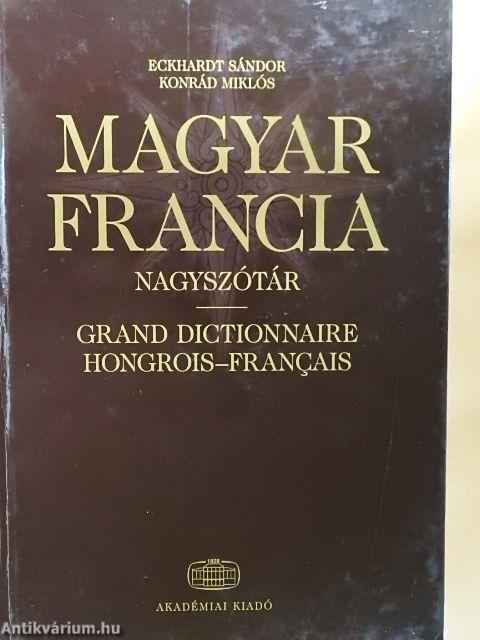 Magyar-francia nagyszótár