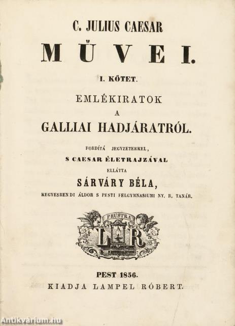 C. Julius Caesar művei I-II.
