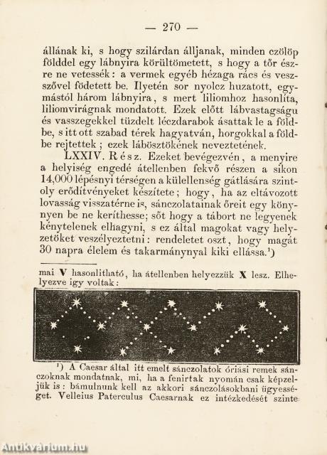 C. Julius Caesar művei I-II.