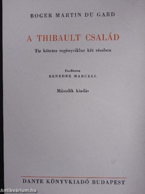 A Thibault család I-II.