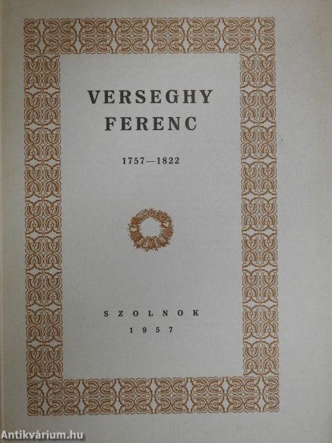 Verseghy Ferenc 1757-1822